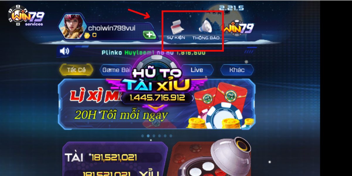 Nên thường xuyên theo dõi phần sự kiện và tin tức